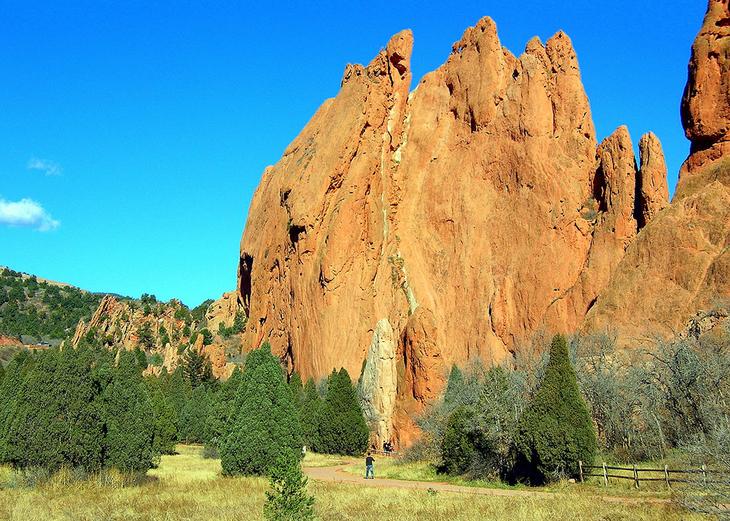 Сад Богов: уникальный природный парк в штате Колорадо