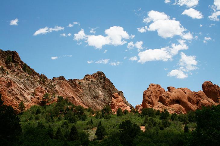 Сад Богов: уникальный природный парк в штате Колорадо