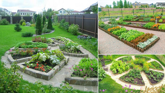 Создаем великолепные клумбы из подручных материалов