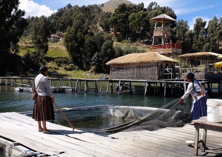Все краски озера Титикака