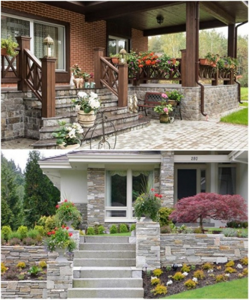 17 практичных идей, как сделать крыльцо привлекательным и при этом не разориться