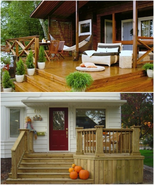 17 практичных идей, как сделать крыльцо привлекательным и при этом не разориться