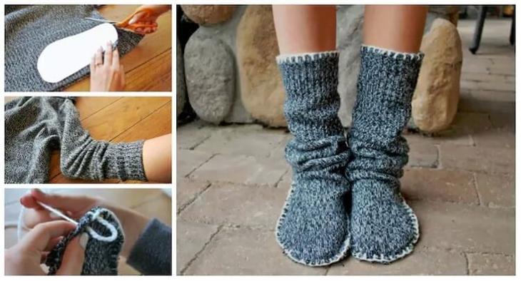 17 вещей, которые можно сделать из старых свитеров