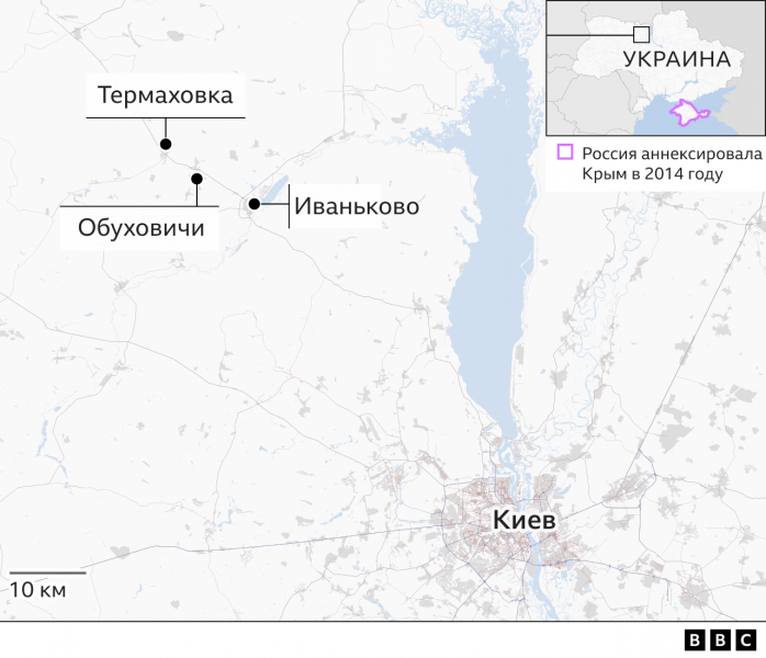 Жители села Обуховичи под Киевом: "Российские военные использовали нас в качестве живого щита"