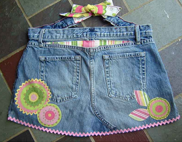 Что можно сделать из старых джинсов