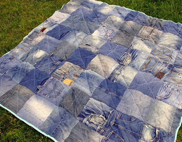 Что можно сделать из старых джинсов