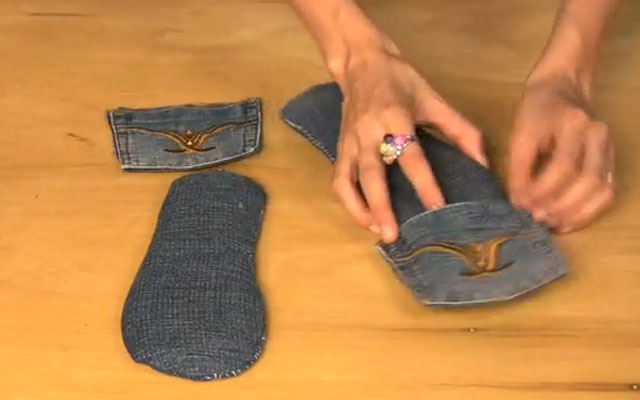 Что можно сделать из старых джинсов