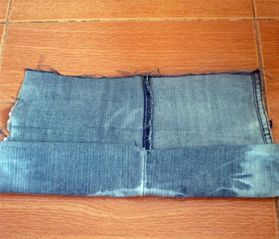 Что можно сделать из старых джинсов