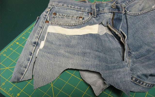 Что можно сделать из старых джинсов