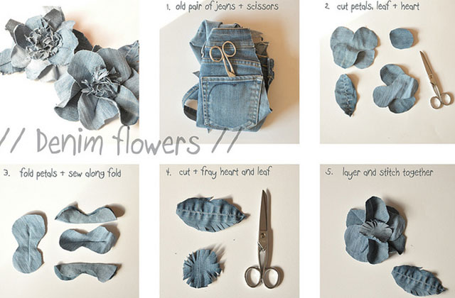 Что можно сделать из старых джинсов