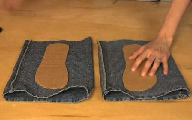 Что можно сделать из старых джинсов