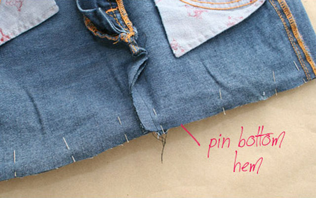 Что можно сделать из старых джинсов