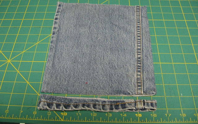 Что можно сделать из старых джинсов