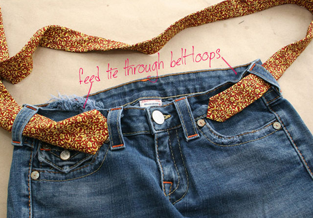 Что можно сделать из старых джинсов