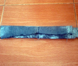 Что можно сделать из старых джинсов