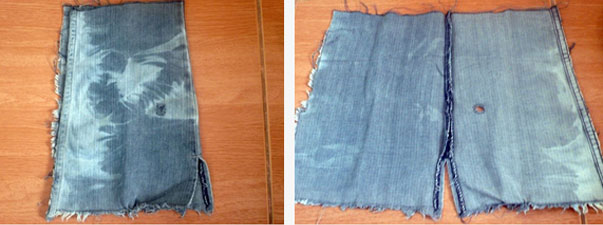 Что можно сделать из старых джинсов