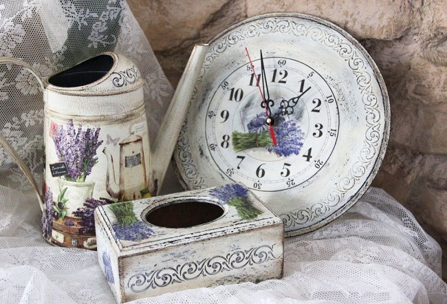 Декупаж часов: идеи для создания стильного и эксклюзивного предмета интерьера
