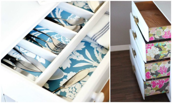 Эффектные идеи, как с помощью остатков обоев сделать интерьер красивее и уютнее