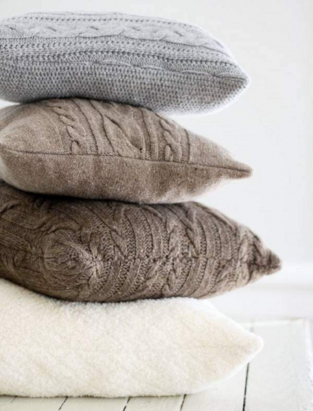 Идеи, чтобы сделать диванные подушки своими руками