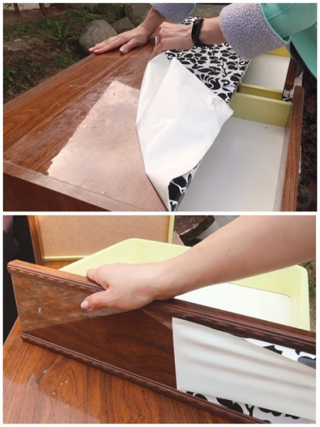 Мастерица переделала советский трельяж в стильный элемент мебели: наглядный мастер-класс