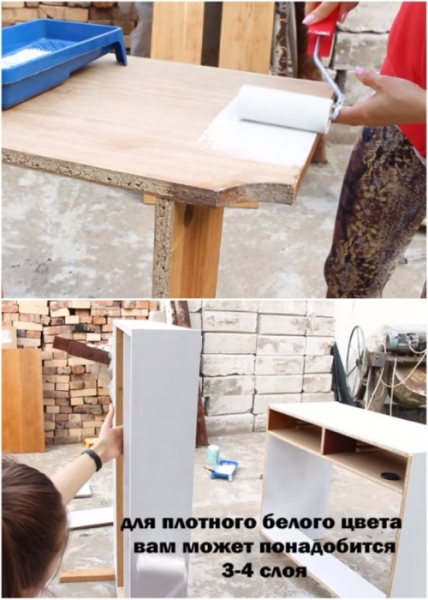 Мастерица переделала советский трельяж в стильный элемент мебели: наглядный мастер-класс