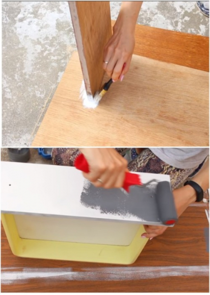 Мастерица переделала советский трельяж в стильный элемент мебели: наглядный мастер-класс