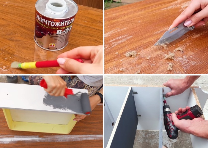 Мастерица переделала советский трельяж в стильный элемент мебели: наглядный мастер-класс