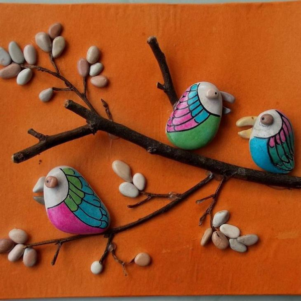 Необычные поделки из камней своими руками