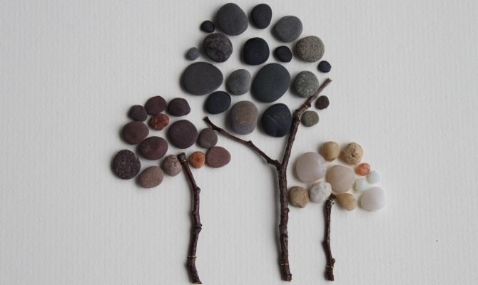 Необычные поделки из камней своими руками