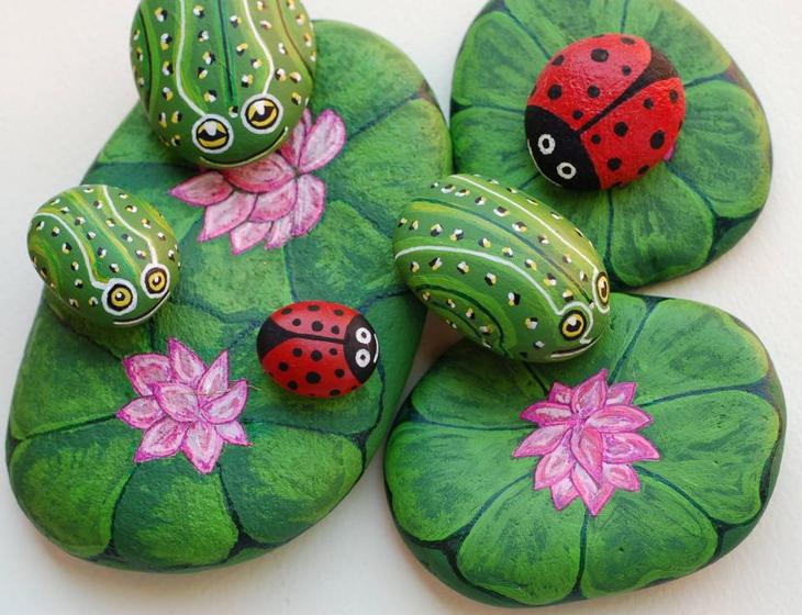 Необычные поделки из камней своими руками