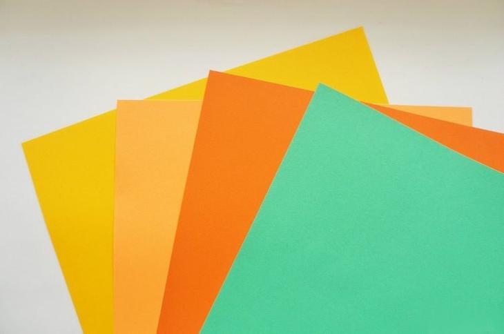 Объемные фрукты из бумаги