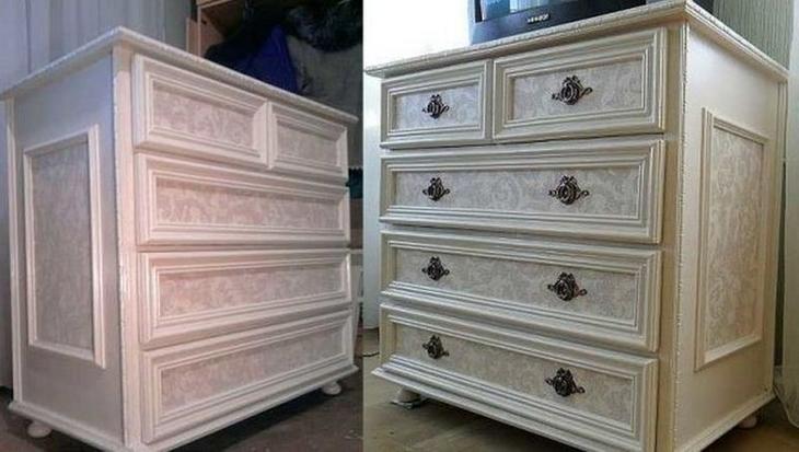 Обновление старой стенки своими руками: советы и пошаговый мастер класс