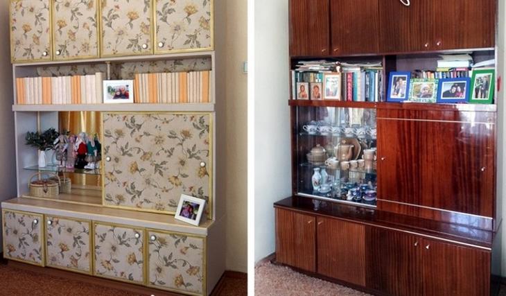 Обновление старой стенки своими руками: советы и пошаговый мастер класс