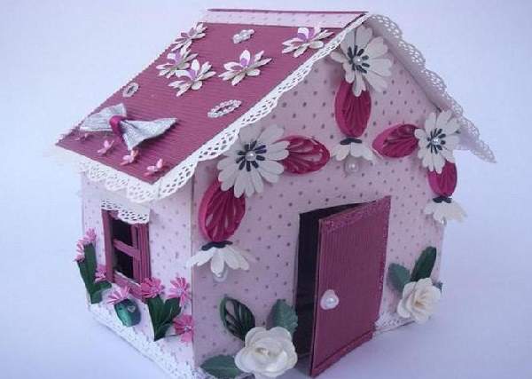 Поделка «домик» своими руками
