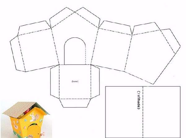 Поделка «домик» своими руками