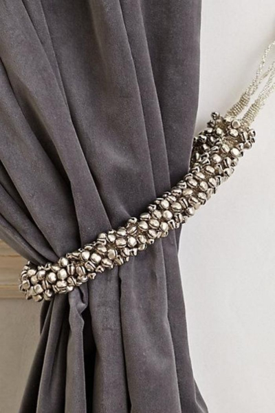 Подхваты для штор своими руками: 50 красивых примеров и стильных идей