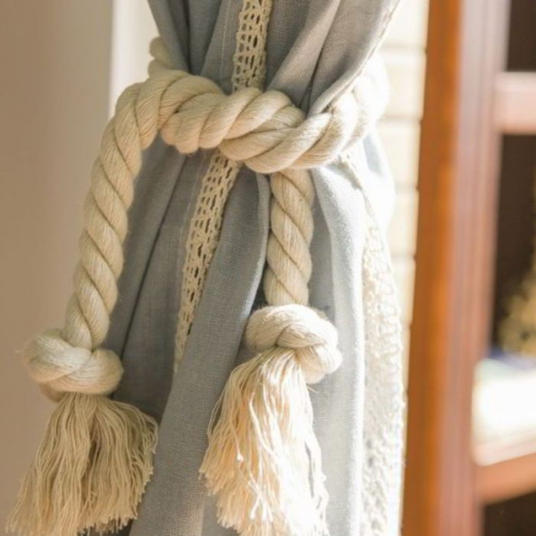 Подхваты для штор своими руками: 50 красивых примеров и стильных идей