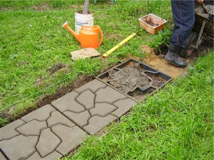 Садовые дорожки своими руками: правила укладки и дизайна