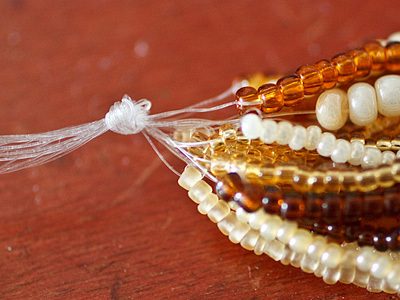 Создание многорядных бисерных бус