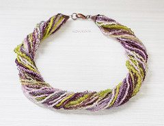 Создание многорядных бисерных бус