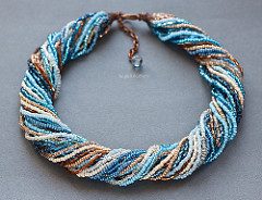 Создание многорядных бисерных бус