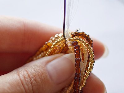 Создание многорядных бисерных бус