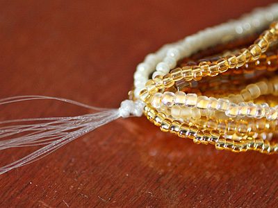 Создание многорядных бисерных бус