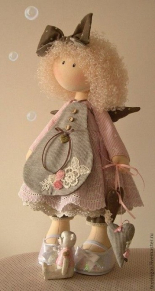 Текстильные куклы своими руками: мастер-класс
