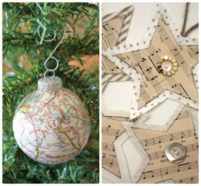 Украшаем елку игрушками, сделанными своими руками