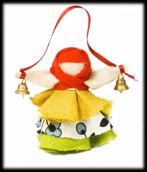 Валдайский оберег кукла Колокольчик