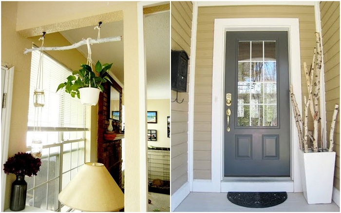 Ветки в интерьере любой комнаты