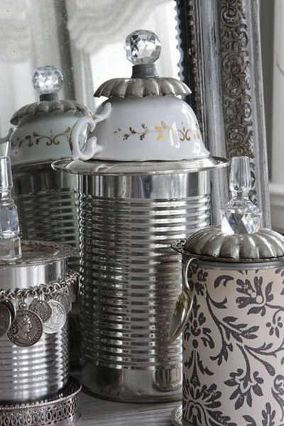 25 идей по использованию консервных банок