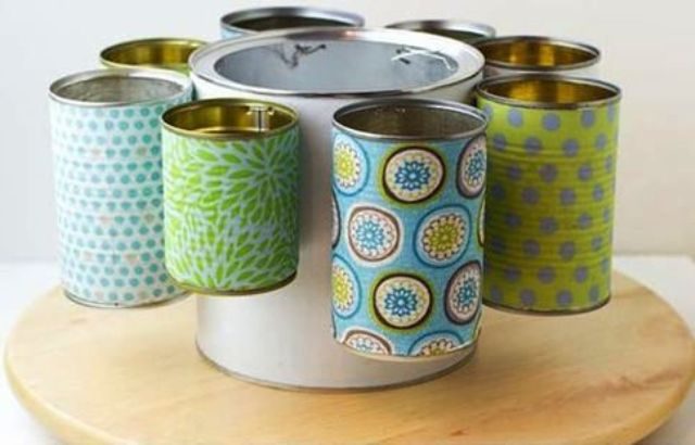 25 идей по использованию консервных банок