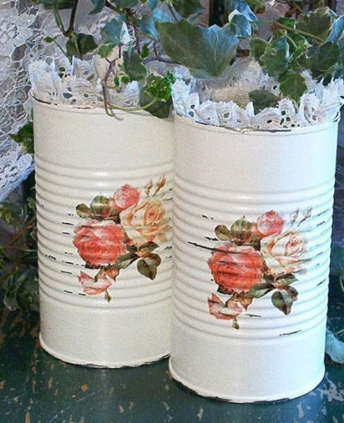 25 идей по использованию консервных банок